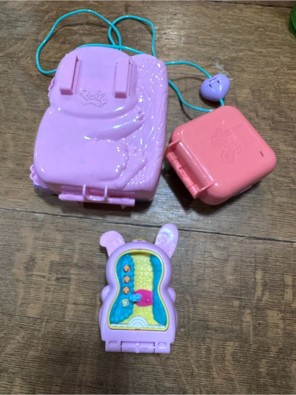 Poly Pocket purse play sets lot of 3